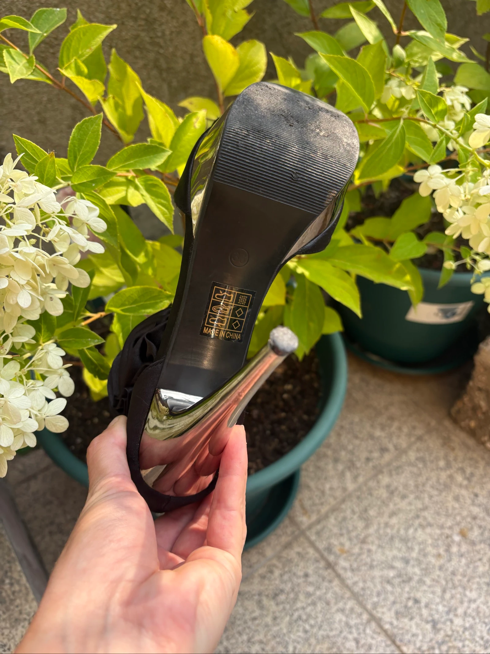 High-heeled sandal – photo 5